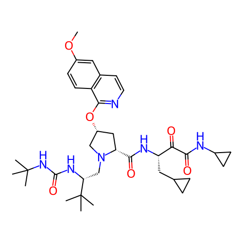 Chemical structure of BindingDB Monomer ID 50245493