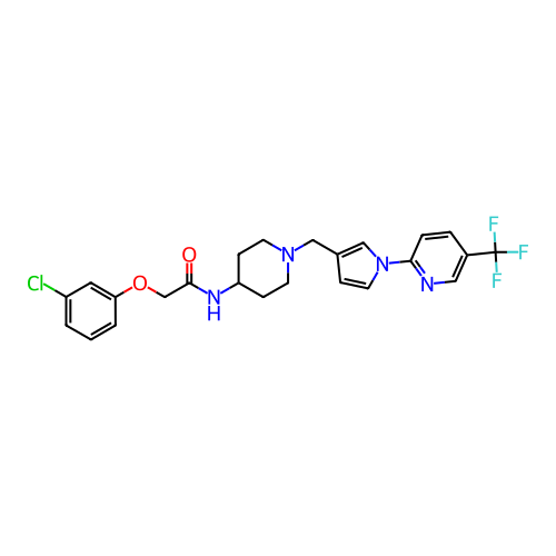 Chemical structure of BindingDB Monomer ID 50245513