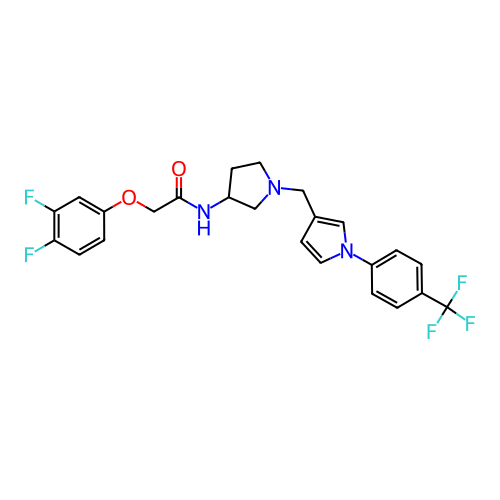 Chemical structure of BindingDB Monomer ID 50245568