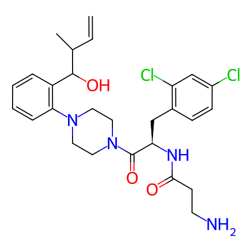 Chemical structure of BindingDB Monomer ID 50245605