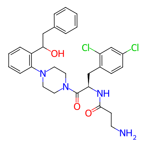Chemical structure of BindingDB Monomer ID 50245607