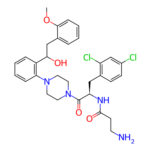 Chemical structure of BindingDB Monomer ID 50245674