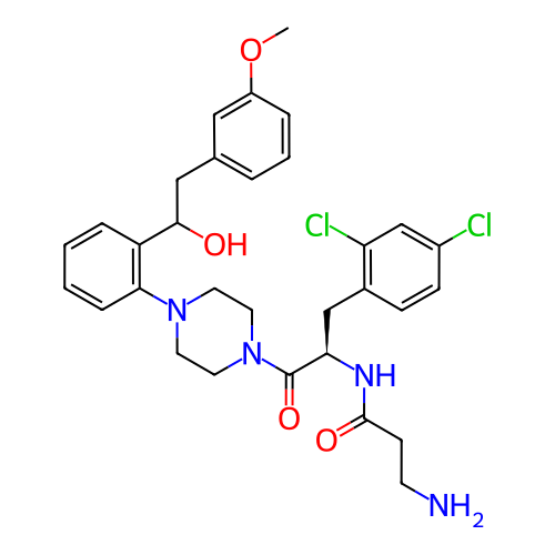 Chemical structure of BindingDB Monomer ID 50245675