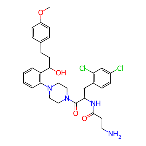 Chemical structure of BindingDB Monomer ID 50245677