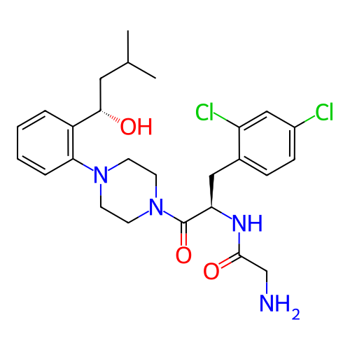 Chemical structure of BindingDB Monomer ID 50245764
