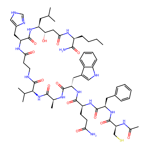 Chemical structure of BindingDB Monomer ID 50245784