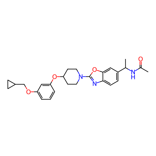 Chemical structure of BindingDB Monomer ID 50247079