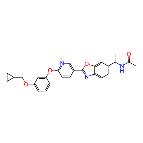 Chemical structure of BindingDB Monomer ID 50247081