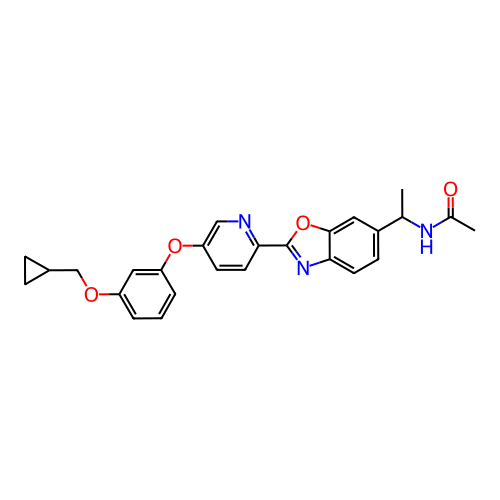 Chemical structure of BindingDB Monomer ID 50247153