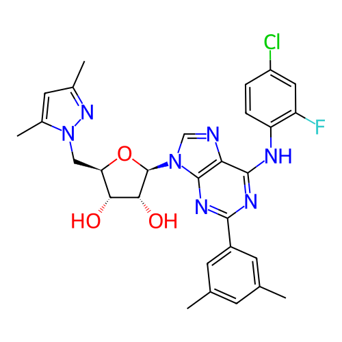 Chemical structure of BindingDB Monomer ID 50247443