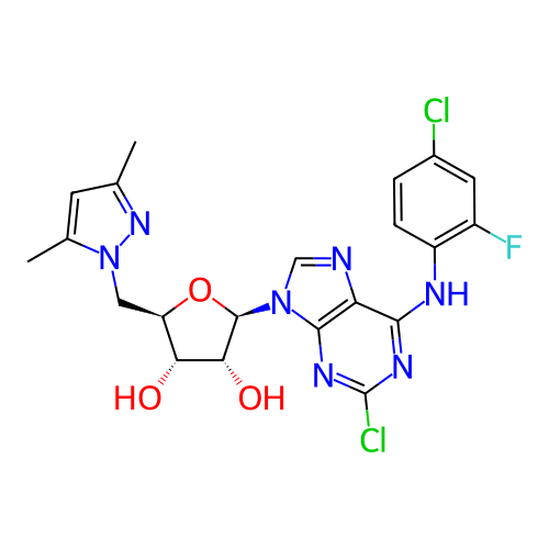 Chemical structure of BindingDB Monomer ID 50247446