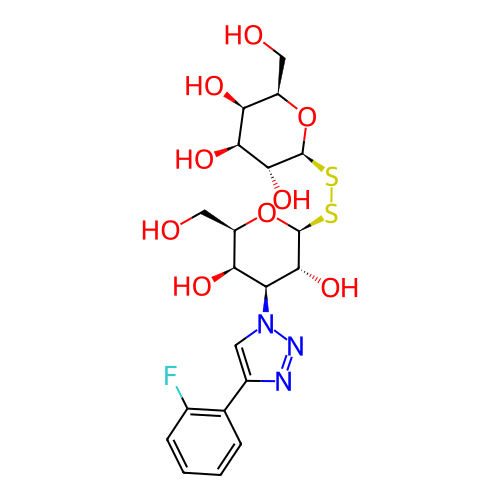 Chemical structure of BindingDB Monomer ID 50247484