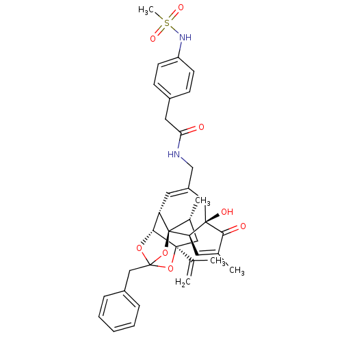 Chemical structure of BindingDB Monomer ID 50247754
