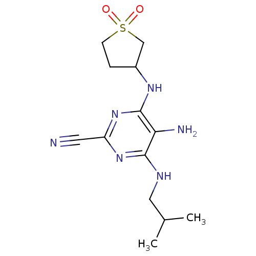 Chemical structure of BindingDB Monomer ID 50249449