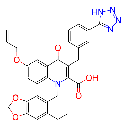 Chemical structure of BindingDB Monomer ID 50249563