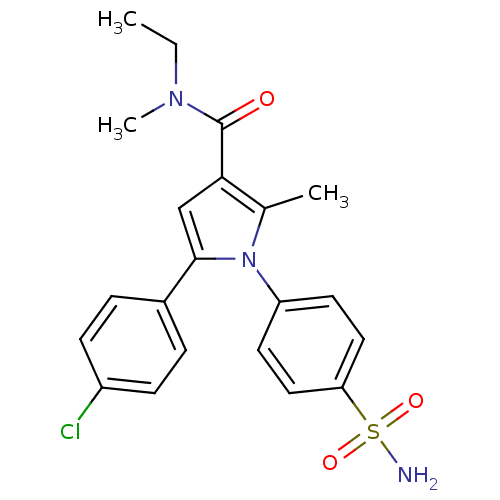 Chemical structure of BindingDB Monomer ID 50249602