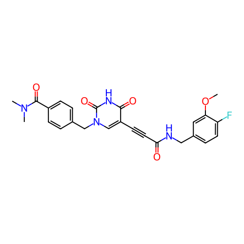 Chemical structure of BindingDB Monomer ID 50250159