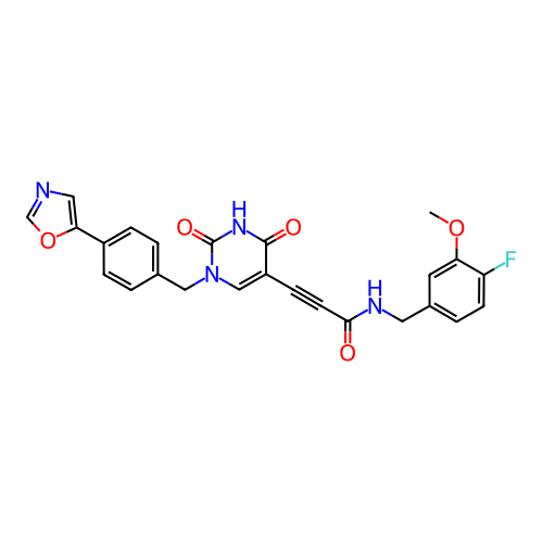 Chemical structure of BindingDB Monomer ID 50250161