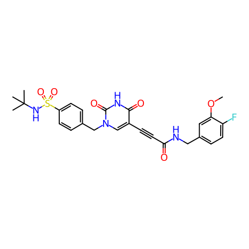 Chemical structure of BindingDB Monomer ID 50250162