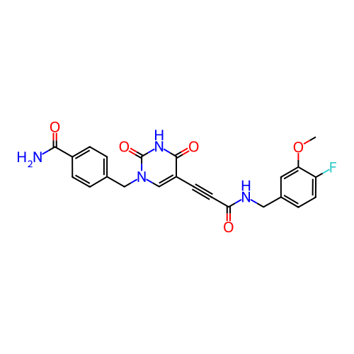 Chemical structure of BindingDB Monomer ID 50250167