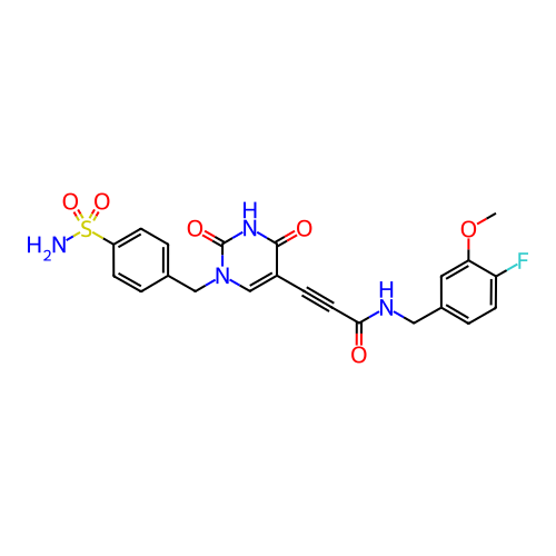 Chemical structure of BindingDB Monomer ID 50250173