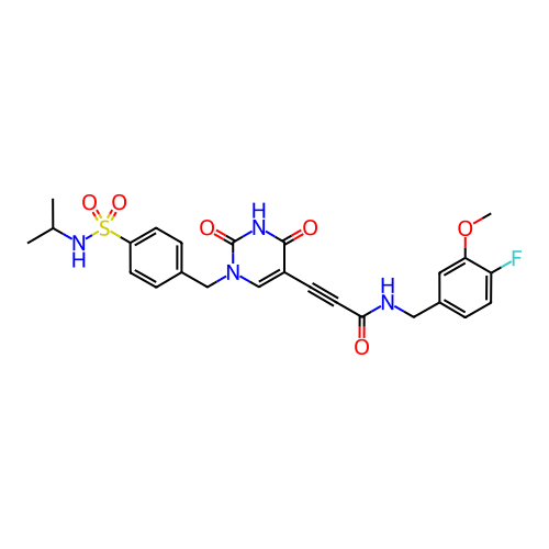 Chemical structure of BindingDB Monomer ID 50250174