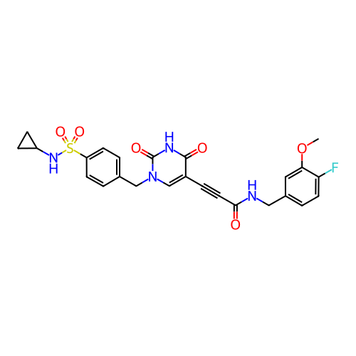 Chemical structure of BindingDB Monomer ID 50250175