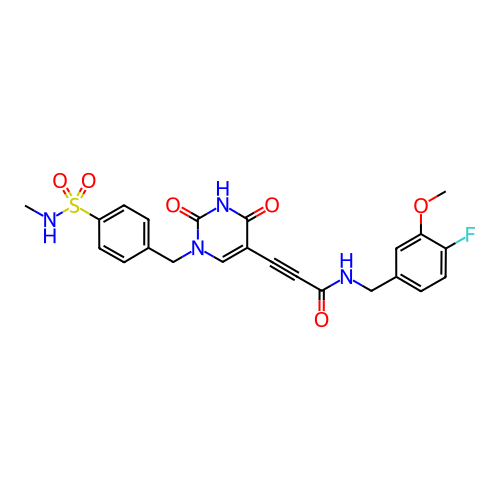 Chemical structure of BindingDB Monomer ID 50250179