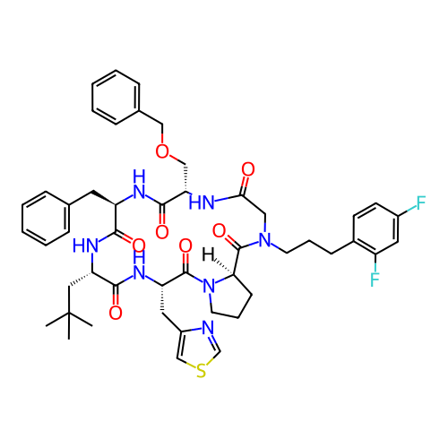 Chemical structure of BindingDB Monomer ID 50250375