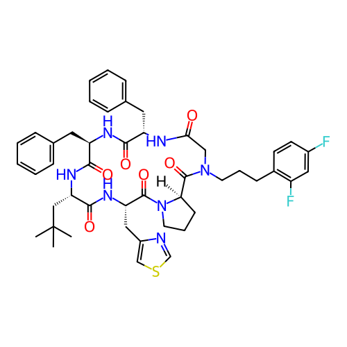 Chemical structure of BindingDB Monomer ID 50250393
