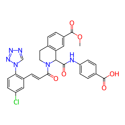 Chemical structure of BindingDB Monomer ID 50250497