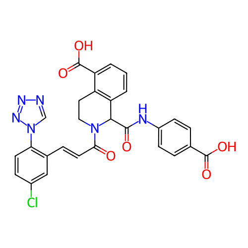 Chemical structure of BindingDB Monomer ID 50250498