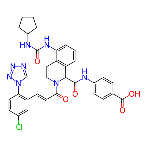 Chemical structure of BindingDB Monomer ID 50250500