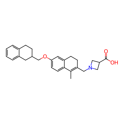 Chemical structure of BindingDB Monomer ID 50250611