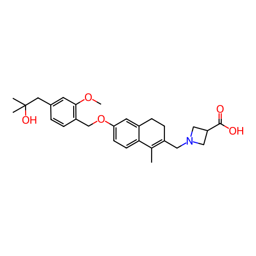 Chemical structure of BindingDB Monomer ID 50250616