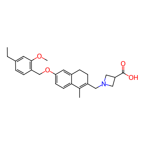 Chemical structure of BindingDB Monomer ID 50250618