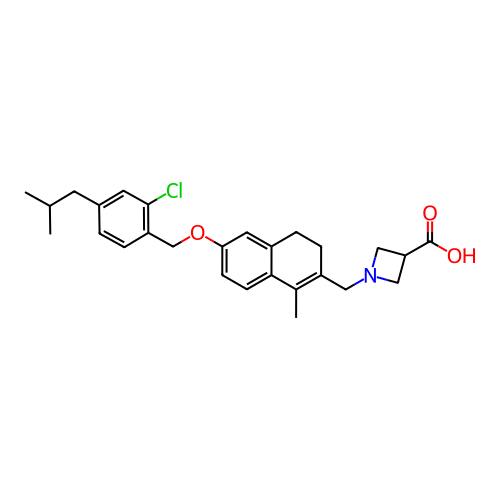 Chemical structure of BindingDB Monomer ID 50250621