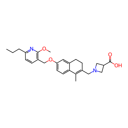 Chemical structure of BindingDB Monomer ID 50250629