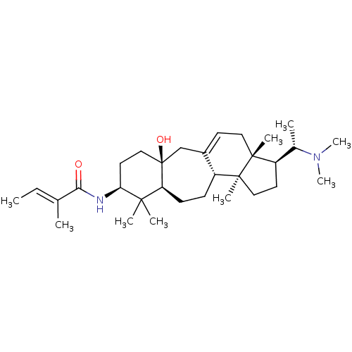 Chemical structure of BindingDB Monomer ID 50250634