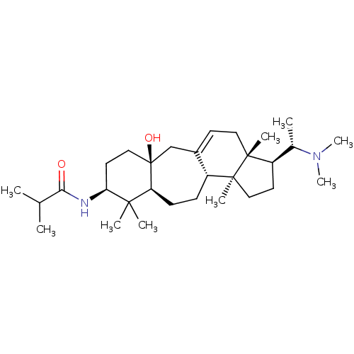 Chemical structure of BindingDB Monomer ID 50250635