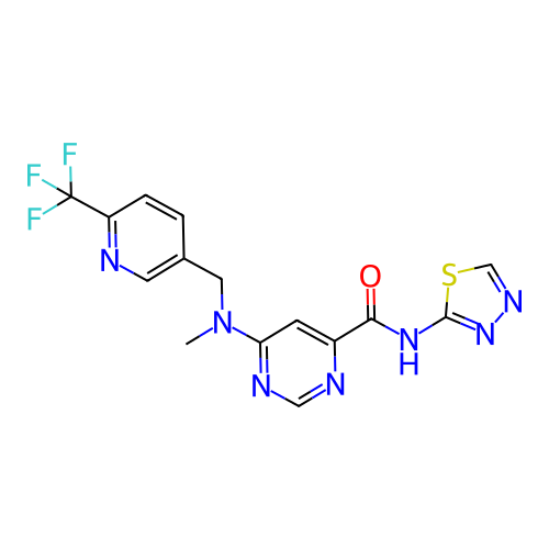 Chemical structure of BindingDB Monomer ID 50250846