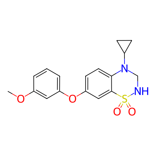 Chemical structure of BindingDB Monomer ID 50251236