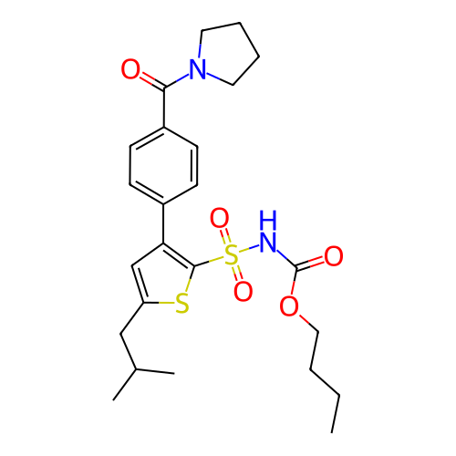 Chemical structure of BindingDB Monomer ID 50251536