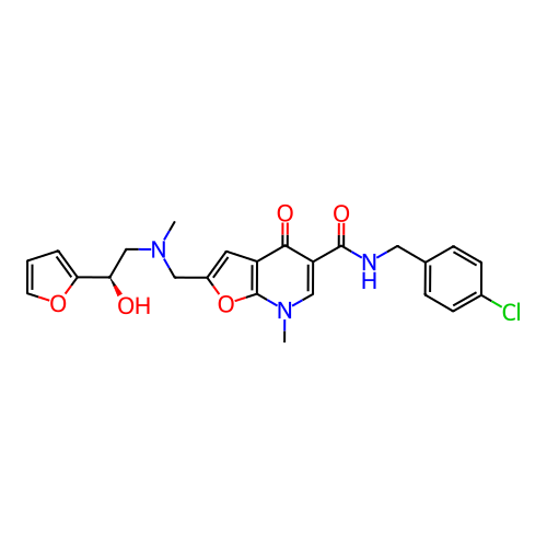 Chemical structure of BindingDB Monomer ID 50251807