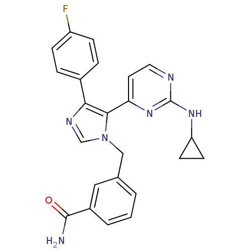 Chemical structure of BindingDB Monomer ID 50252133