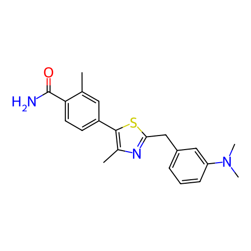 Chemical structure of BindingDB Monomer ID 50252139