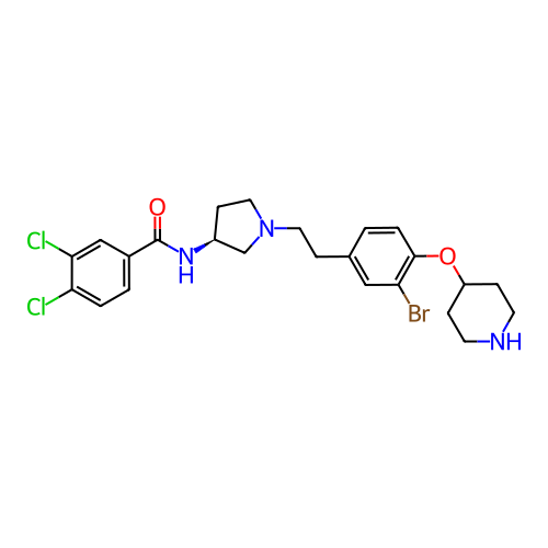 Chemical structure of BindingDB Monomer ID 50252197