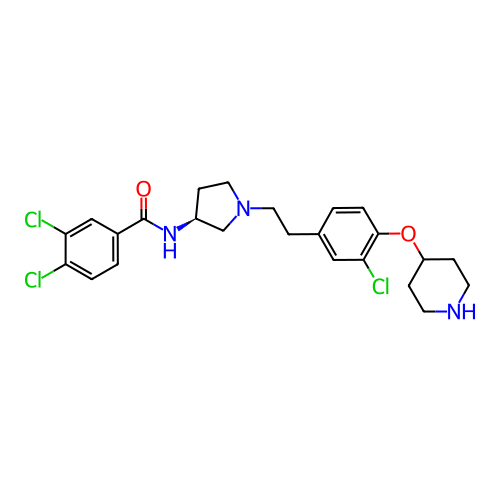 Chemical structure of BindingDB Monomer ID 50252198