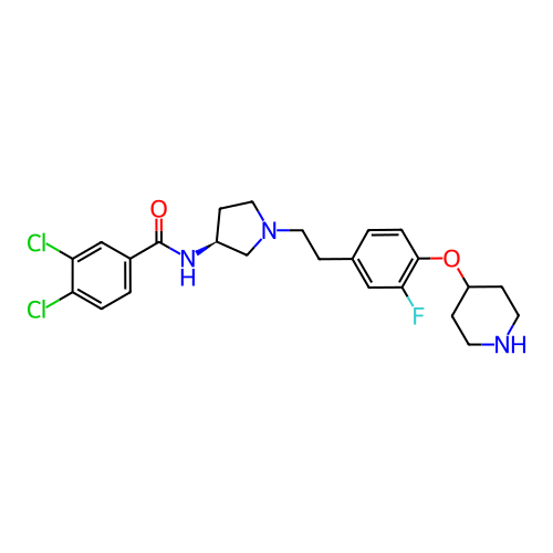 Chemical structure of BindingDB Monomer ID 50252199
