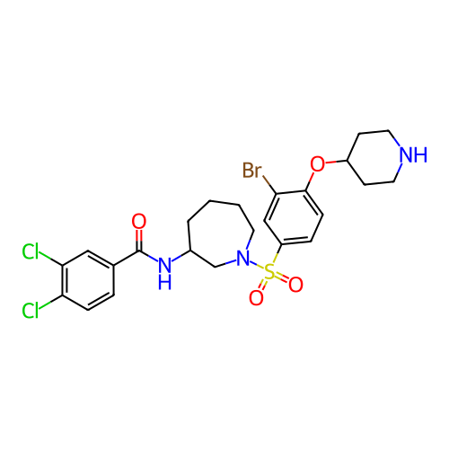 Chemical structure of BindingDB Monomer ID 50252311